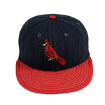 MLB (ANNCO) - St. Louis Cardinals Fitted Hat 1990s Vintage Retro Baseball