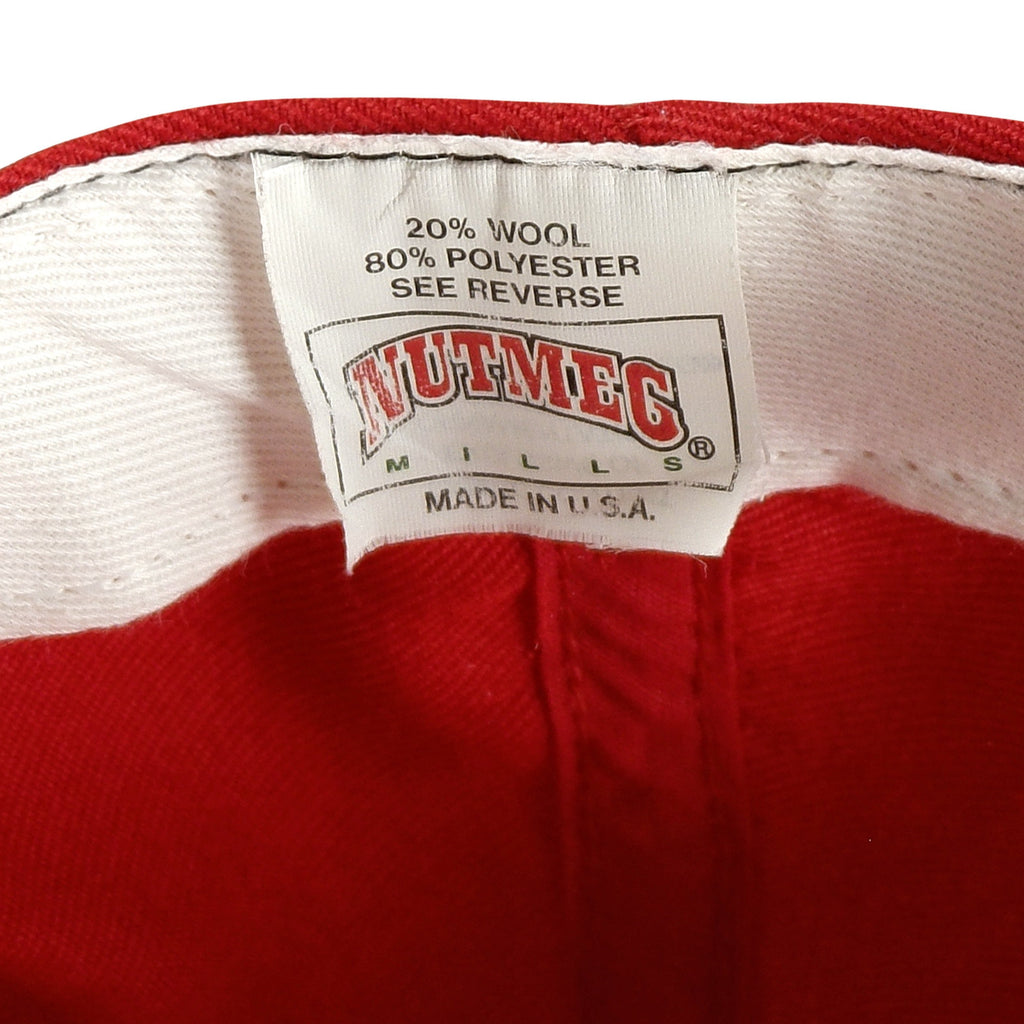 NFL (Nutmeg) - Indiana Hoosiers Snapback Hat 1990s Adjustable Vintage Retro Football