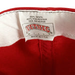 NFL (Nutmeg) - Indiana Hoosiers Snapback Hat 1990s Adjustable Vintage Retro Football