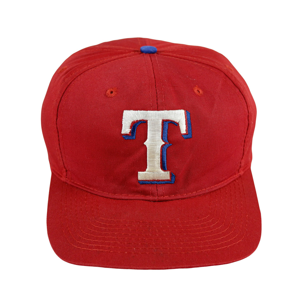 MLB (Logo 7) - Texas Rangers Snapback Hat 1990s Adjustable Vintage Retro Baseball