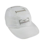 Elle Sports - White Spell-Out Fitted Hat