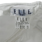 Elle Sports - White Spell-Out Fitted Hat