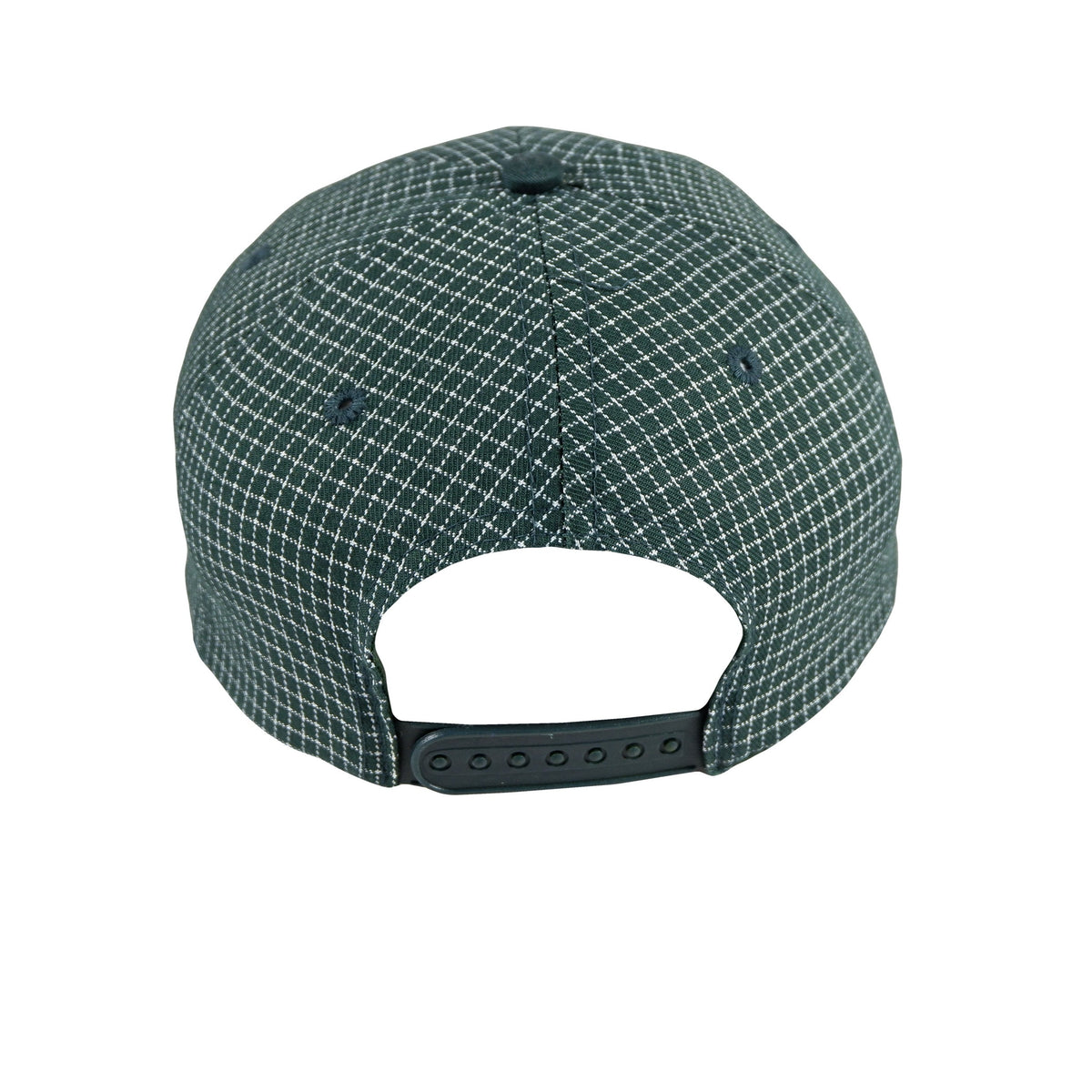 NFL (Logo 7) - Green Bay Packers Checkered Snapback Hat 1990s Adjustable Vintage Retro Football