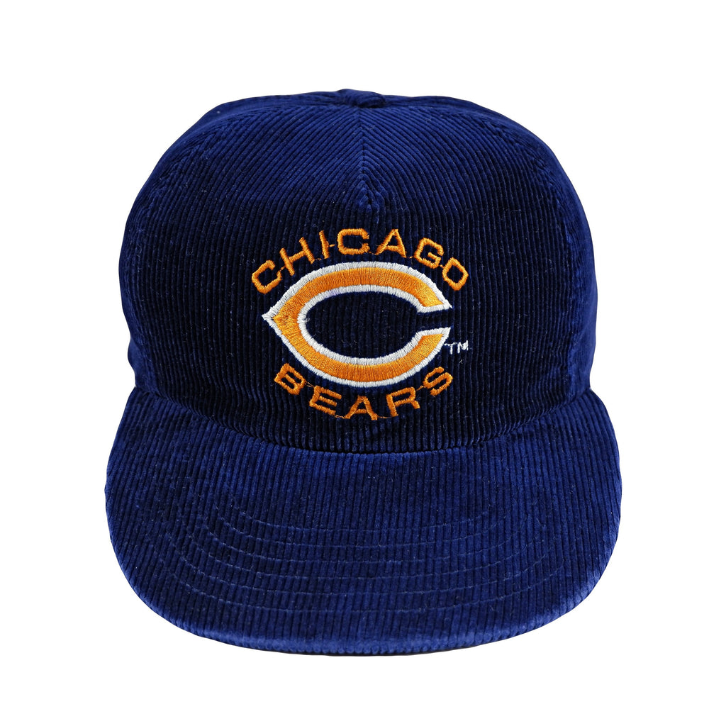 NFL (Shell) - Chicago Bears Snapback Hat 1990s Adjustable Vintage Retro Football