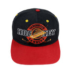 NHL - Vancouver Canucks Snapback Hat 1990s Adjustable Vintage Retro Hockey