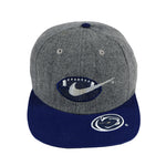 Nike - Grey Penn State Team Sport Snapback Hat 1990s OSFA
