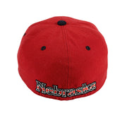 NCAA - Nebraska Huskers Fitted Hat 1990s 7 1/8 Vintage Retro Football College