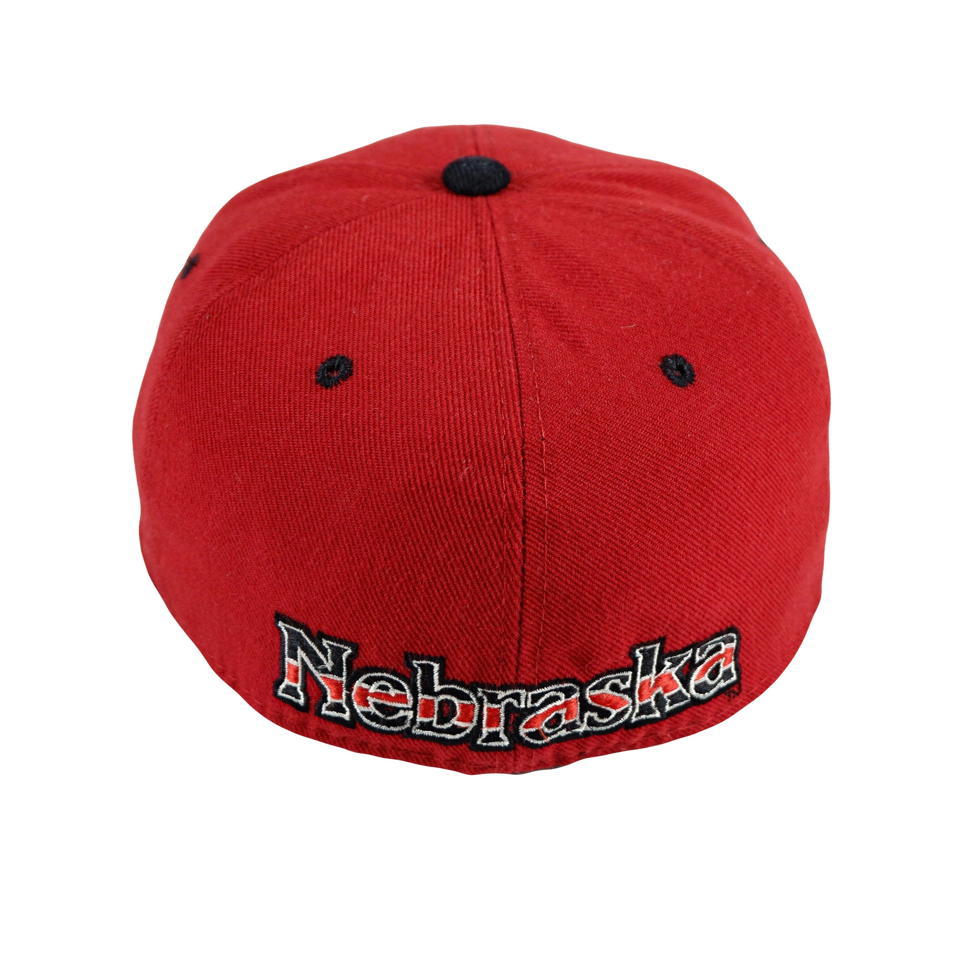 NCAA - Nebraska Huskers Fitted Hat 1990s 7 1/8 Vintage Retro Football College