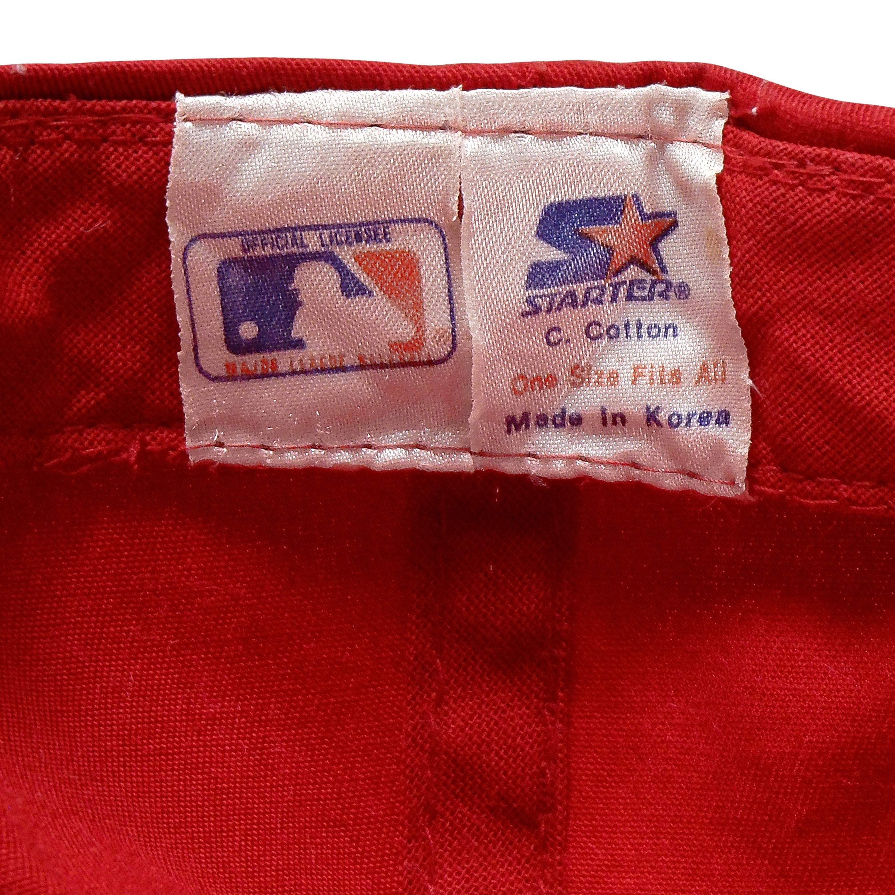 St Louis Cardinals Vintage 90's Hat Red Adjustable SnapBack One