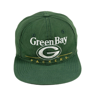 NFL (Eastport) - Green Bay Packers Snapback Hat 1990s OSFA
