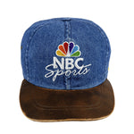 Vintage - NBC Sports Denim Strapback Hat 1990s