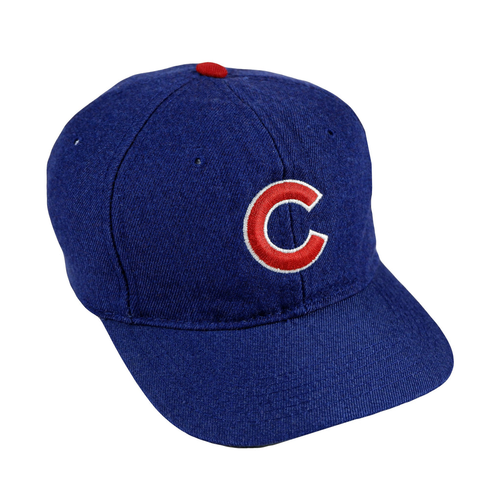 MLB (The Youth) - Chicago Cubs Snapback Hat 1990s Adjustable Vintage Retro Baseball