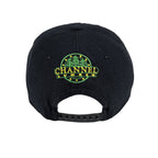 Vintage - Black Channel Lumber Snapback Hat 1990s Adjustable Vintage Retro 