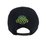 Vintage - Black Channel Lumber Snapback Hat 1990s Adjustable Vintage Retro 
