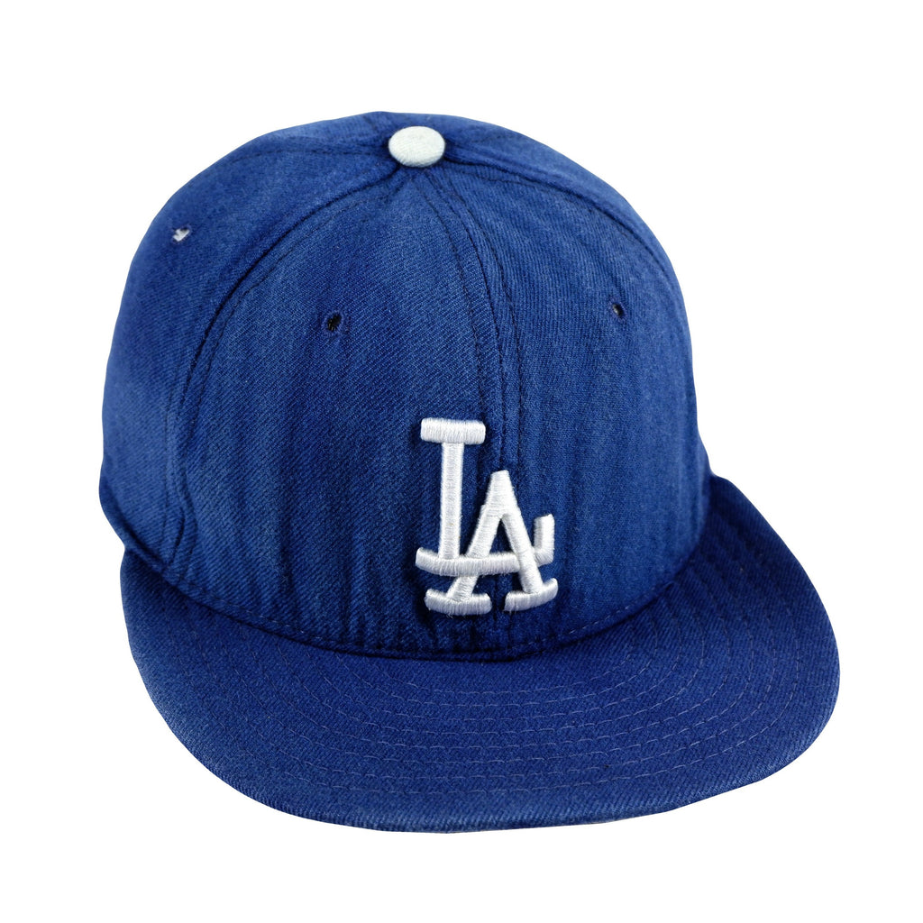 MLB (New Era) - Los Angeles Dodgers Fitted Hat 7 Vintage Retro Baseball