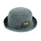 Vintage - Grey Radiant Baby by Keith Haring Bucket Hat Fitted SuccessActive