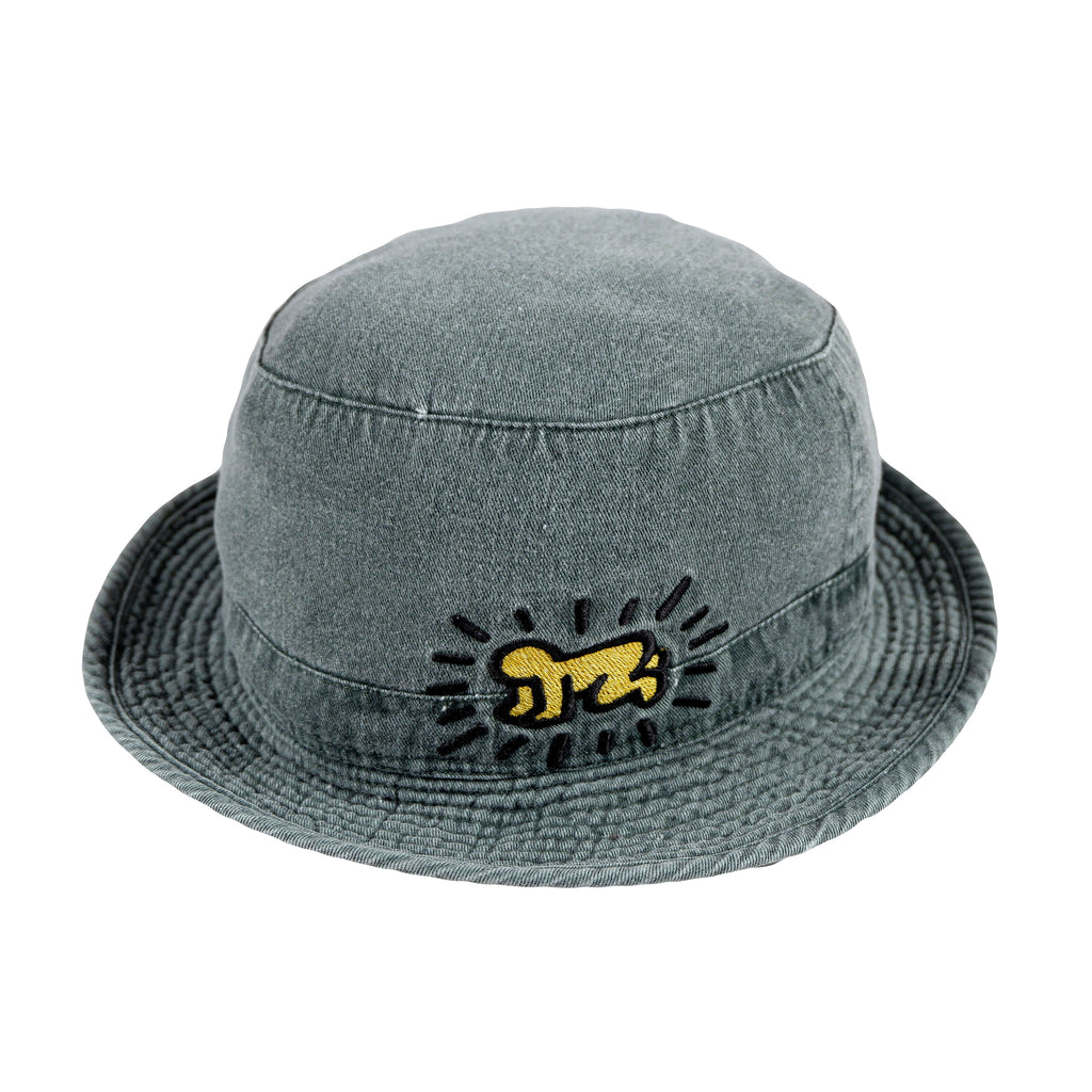 Vintage - Grey Radiant Baby by Keith Haring Bucket Hat Fitted SuccessActive