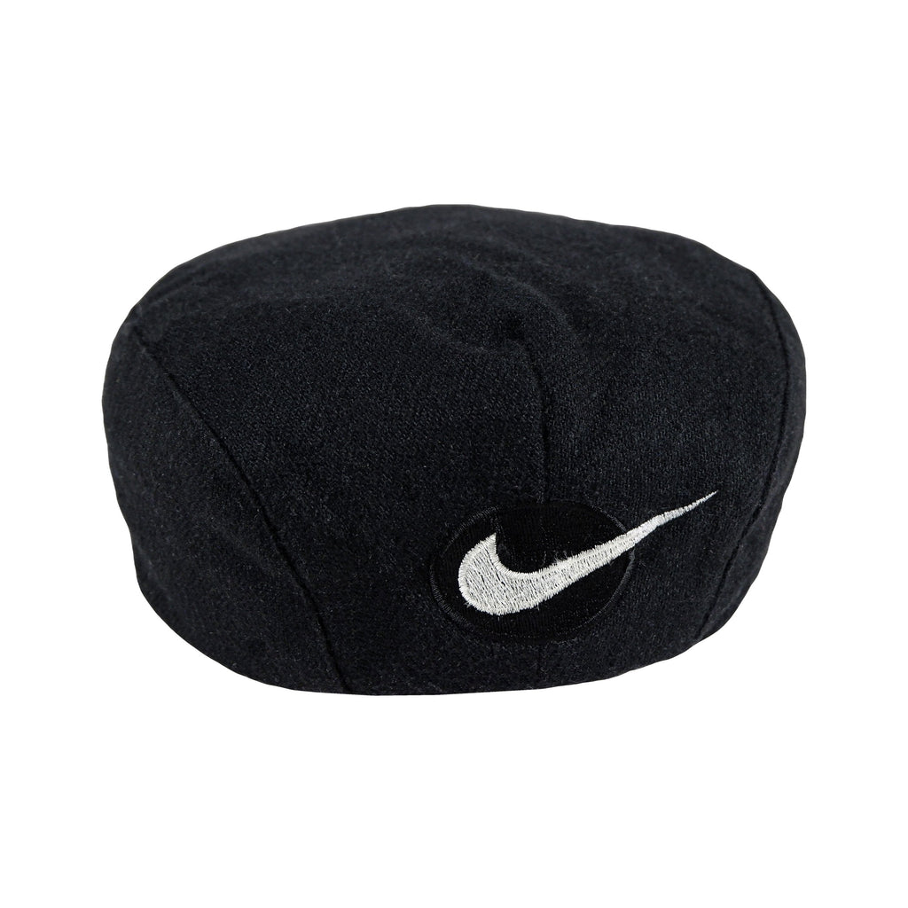 Nike - Black Fitted Hat 1990s Medium Vintage Retro 