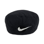 Nike - Black Newsboy Flat Hat 1990s Medium Vintage Retro 