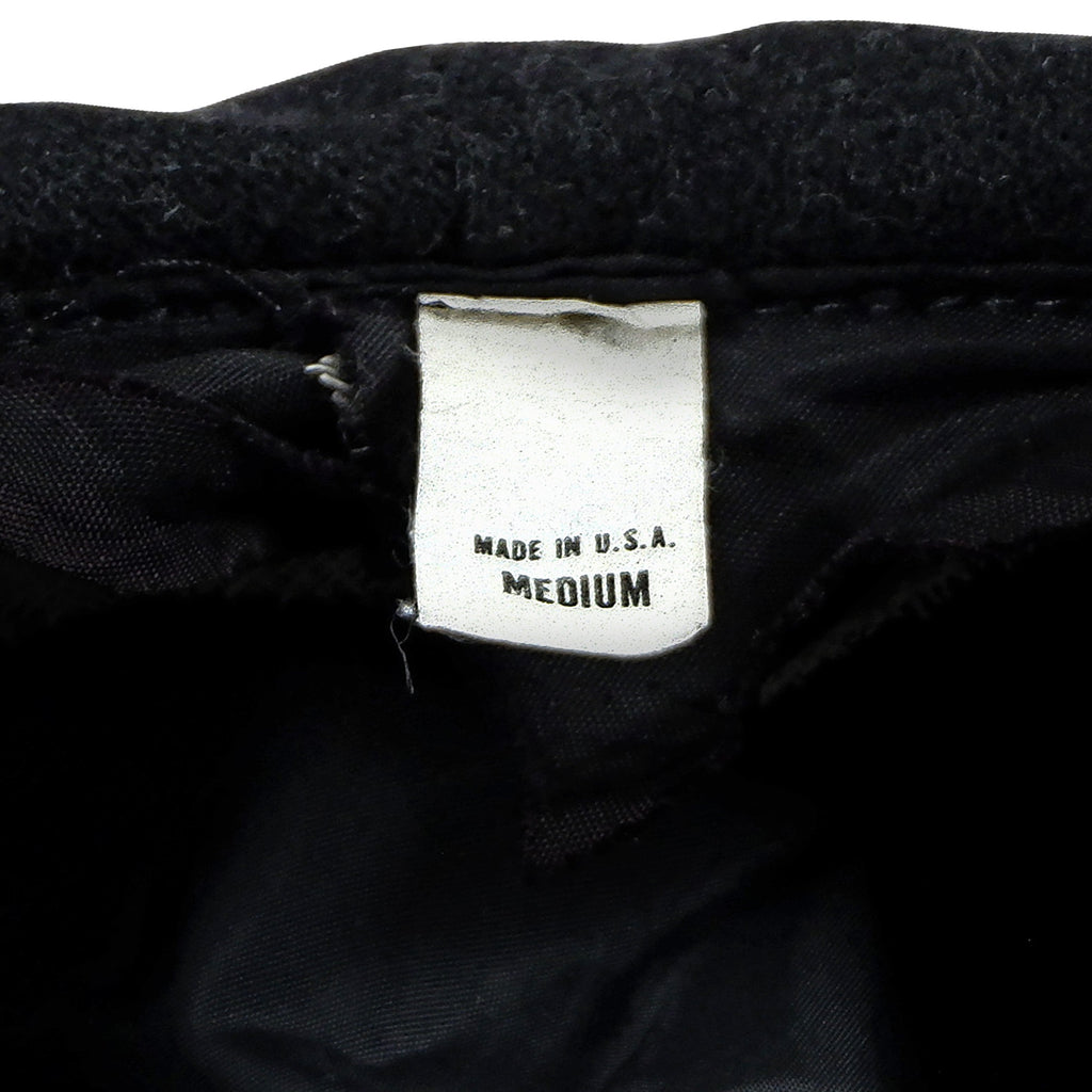Nike - Black Newsboy Flat Hat 1990s Medium Vintage Retro 