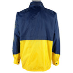 Vintage (Shell) - Yellow & Blue Nautilus Big Logo Jacket 1990s Large Vintage Retro