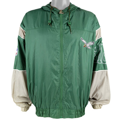 Starter - Philadelphia Eagles Windbreaker 1990s Large