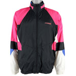 Nike - Colorblock Grey Tag Windbreaker 1980s Large Vintage Retro