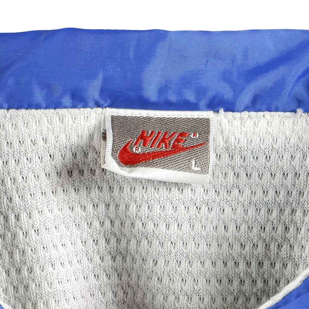 Nike - Colorblock Grey Tag Windbreaker 1980s Large Vintage Retro