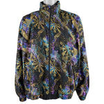 Vintage (Gucci) - Blue Patterned Jacket 1990s X-Large Vintage Retro