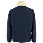 Nautica - Blue spell-Out Sailing Windbreaker 1990s Medium Vintage Retro