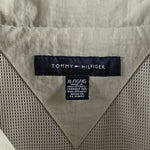 Tommy Hilfiger - Beige Harrington Spell-Out Jacket X-Large Vintage Retro