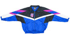 Vintage Retro Team USA Blue, Black and Pink Olympic Windbreaker Jacket 1990s X-Large
