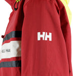 Helly Hansen - Red spell-Out Hooded Jacket 1990s X-Large Vintage Retro