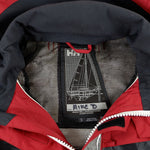 Helly Hansen - Red spell-Out Hooded Jacket 1990s X-Large Vintage Retro
