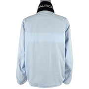 Nautica - Baby Blue & Dark Blue Reversible Jacket 1990s XX-Large Vintage Retro