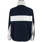 Nautica - Baby Blue & Dark Blue Reversible Jacket 1990s XX-Large Vintage Retro
