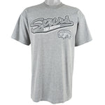NBA (TND) - San Antonio Spurs Spell-Out T-Shirt 1990s Large Vintage Retro Basketball