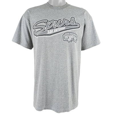 NBA (TND) - San Antonio Spurs Spell-Out Deadstock T-Shirt 1990s Large