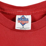 NHL (League Leader) - Detroit Red Wings Big Logo T-Shirt 1990s Medium Vintage Retro Hockey