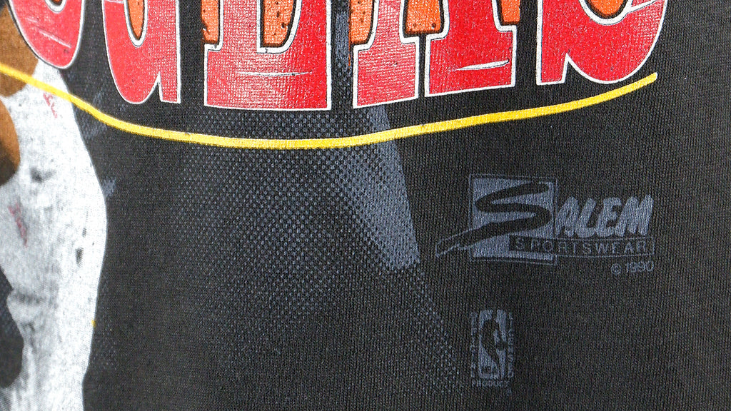 NBA (Salem) - Miami Heat - Sherman Douglas Deadstock T-Shirt 1990 Large Vintage Retro Basketball