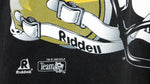 NFL (Riddell) - New Orleans Saints Spell-Out T-Shirt 1994 X-Large Vintage Retro Football