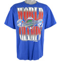 MLB (Trench) - Toronto Blue Jays Spell-Out T-Shirt 1992 X-Large Vintage Retro Baseball