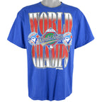 MLB (Trench) - Toronto Blue Jays Spell-Out T-Shirt 1992 X-Large Vintage Retro Baseball