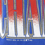MLB (Trench) - Toronto Blue Jays Spell-Out T-Shirt 1992 X-Large Vintage Retro Baseball