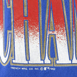 MLB (Trench) - Toronto Blue Jays Spell-Out T-Shirt 1992 X-Large Vintage Retro Baseball