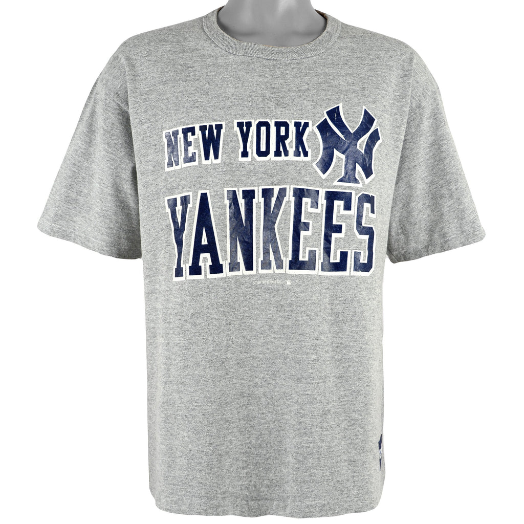 Starter - New York Yankees Big Spell-Out T-Shirt 1988 X-Large Vintage Retro Baseball