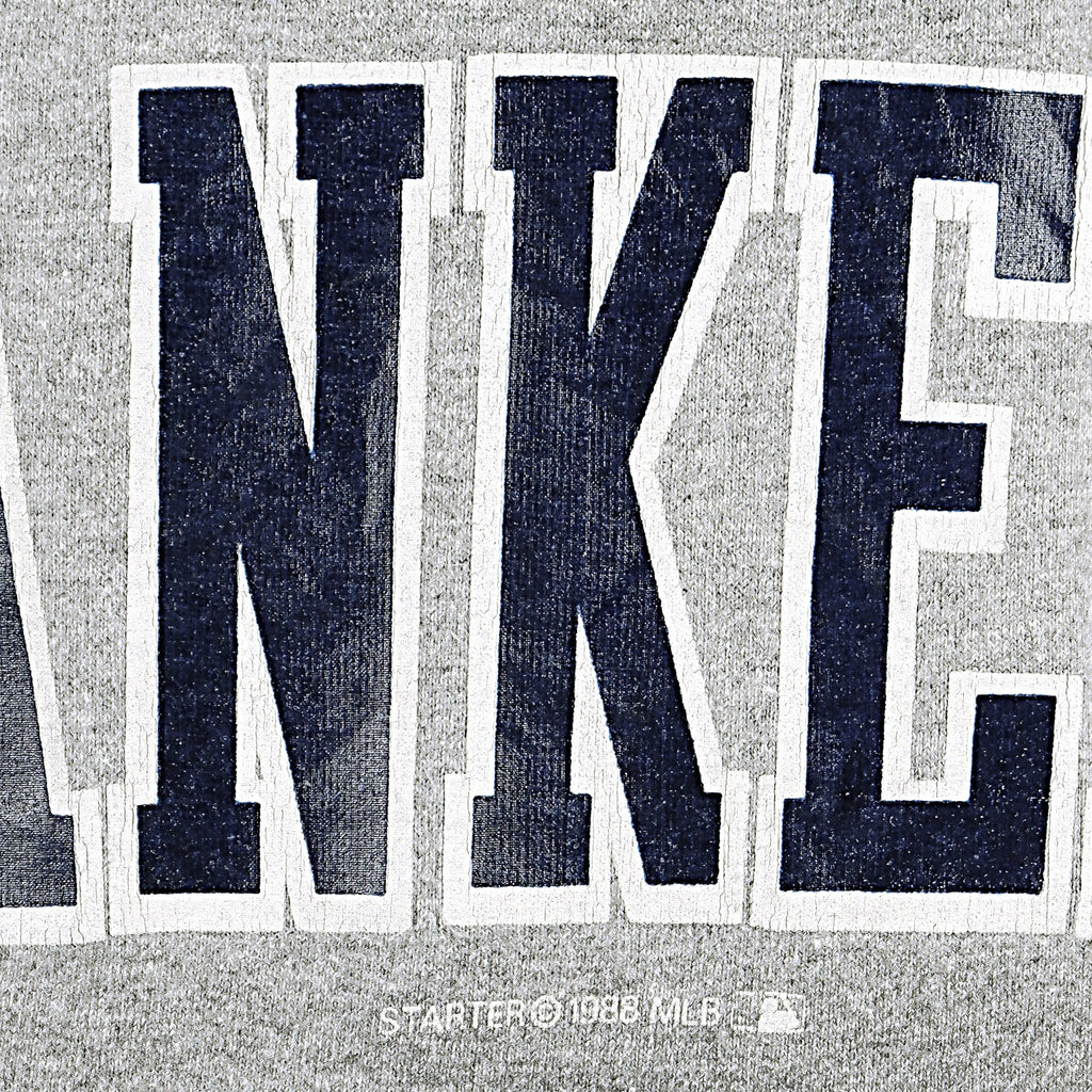 Starter - New York Yankees Big Spell-Out T-Shirt 1988 X-Large Vintage Retro Baseball