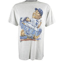 MLB (Salem) - Hideo Nomo, Los Angeles, Dodgers T-Shirt 1990s Medium Vintage Retro Baseball
