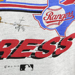 MLB (Oneita) - Texas, Rangers Nolan Ryan The K Express T-Shirt 1989 Large Vintage Retro Baseball
