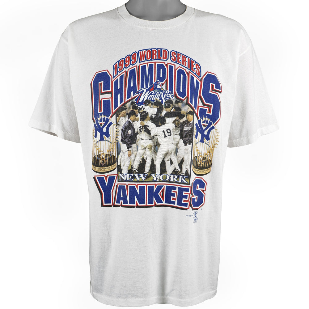 MLB (All Sports Events) - New York Yankees Deadstock T-Shirt 1999 Large Vintage Retro Baseball